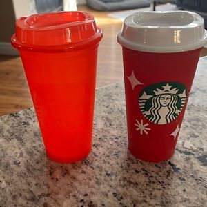 Starbucks Mugs - Plastic 16 fl oz